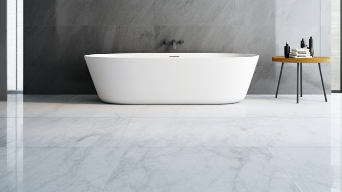 Плитка из мрамора Bianco Carrara C (Бьянко Каррара С)